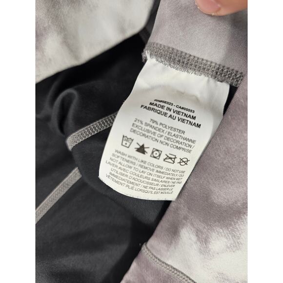 Nike grey marbled tie-dye work out shorts dri fit stretch spandex active XXL 2XL - Picture 4 of 8